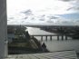 Вид на Псков с верхних ярусов Троицкого Собора (Довмонтов город, Власьевская башня, Ольгинский мост)