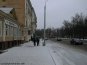 Первый снег на Октябрьском проспекте